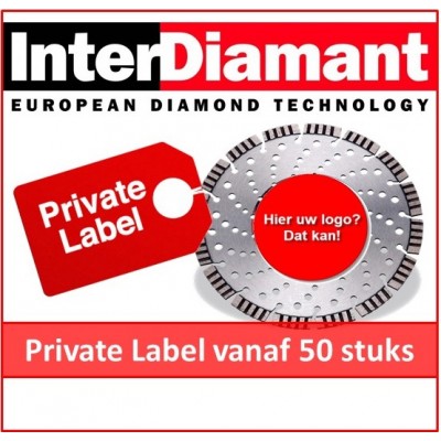 Private Label Actie / Diamantzaagblad naar keuze - per 50 stuks 